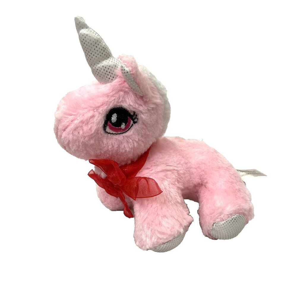 Dan Dee Dandee Collectors Choice Pink Unicorn 8 Inch Plush Stuffed Animal